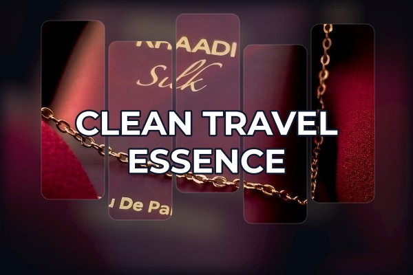 clean travel essence