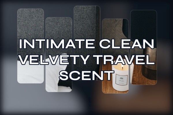 intimate clean velvety travel scent