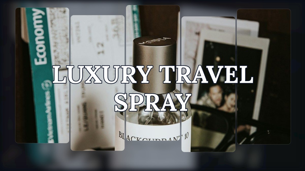 luxury travel spray