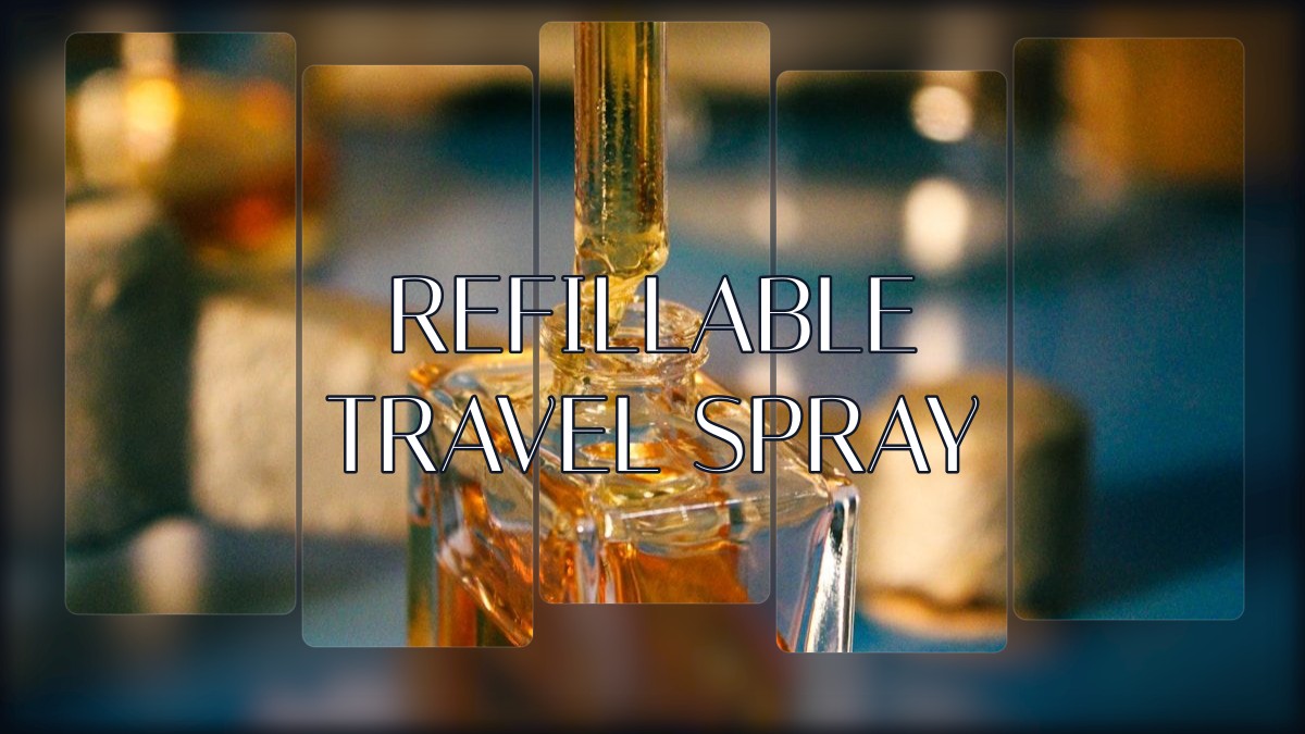 refillable travel spray